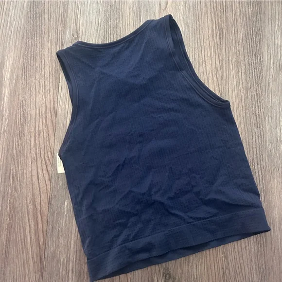 Anthropologie Navy Tank NWT size S - Picture 8 of 8